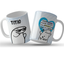 Caneca Para Tio Titio Flork Meme Personalizada - Você Merecia o Mundo