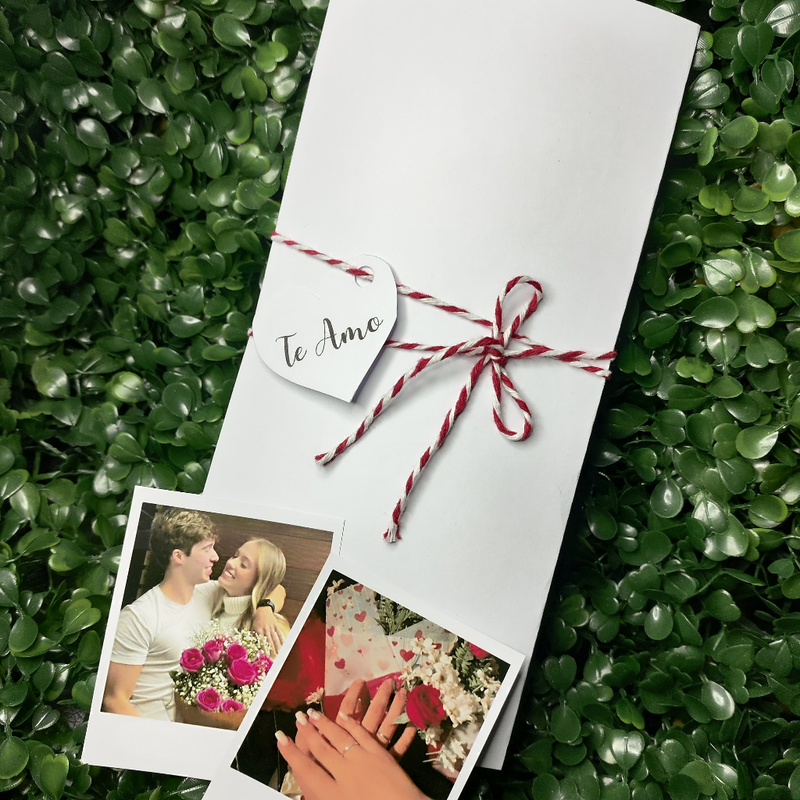 Carta Personalizada Data Especial + 2 Fotos