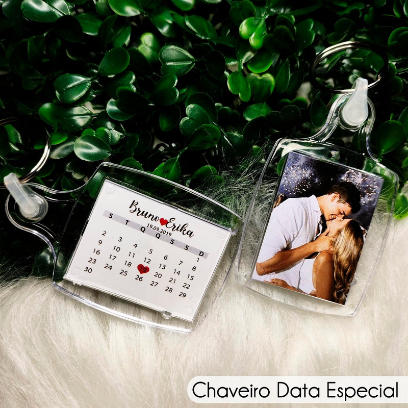 Chaveiro Personalizado Data Especial