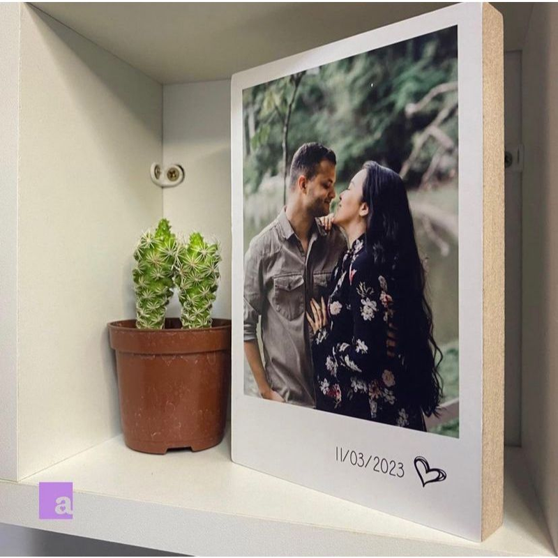 Foto de Mesa - Decorativo - Lembrancinha - Datas comemorativas - Presente com foto - ENVIO IMEDIATO