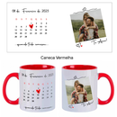 Caneca "Calendário" Personalizada