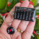 Chaveiro Personalizado em Metal e Epóxi