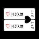 Par de Chaveiros Personalizados