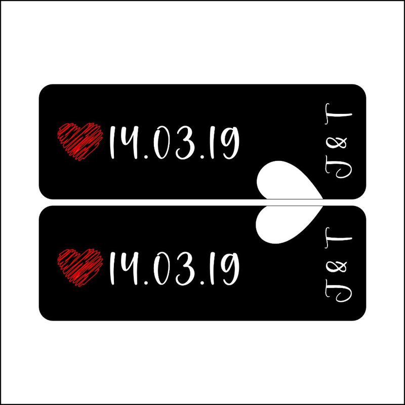 Par de Chaveiros Personalizados