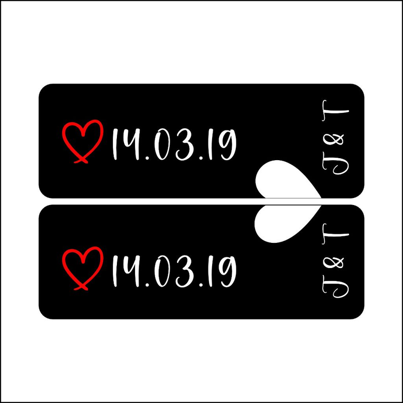 Par de Chaveiros Personalizados