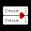 Par de Chaveiros Personalizados