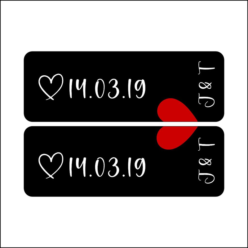 Par de Chaveiros Personalizados