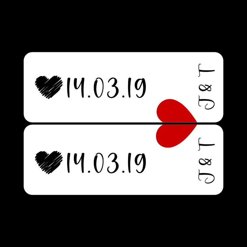 Par de Chaveiros Personalizados