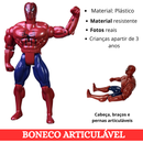 Brinquedo Infantil Kit 6 Bonecos Personagens Articuláveis 30cm Presente Dia Das Crianças Coleção Completa