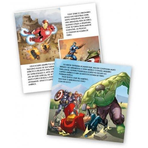 Minhas Primeiras Histórias Marvel - Vingadores Trabalho em Equipe