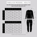 Kit Pijama Casal Namorados Inverno Meia Estação Estampa Combinando Feminino Masculino