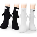 Meias de Casal com Design Exclusivo de Boneca 3D