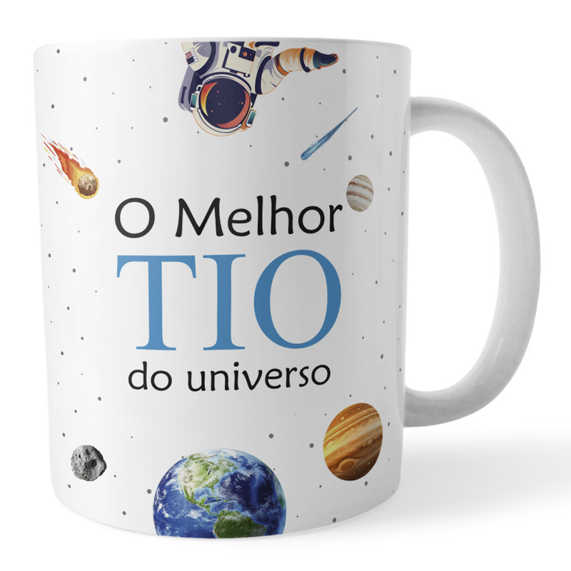 Caneca Melhor Tio do Universo – Presente Criativo para Tios