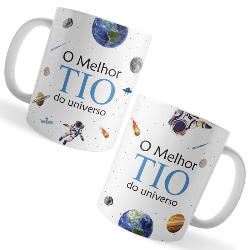 Caneca Melhor Tio do Universo – Presente Criativo para Tios