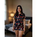 Pijama Estampado Personalizado para Casal – 1 Unidade Exclusiva em Tecido Premium