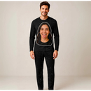 Pijama Estampado Personalizado para Casal – 1 Unidade Exclusiva em Tecido Premium